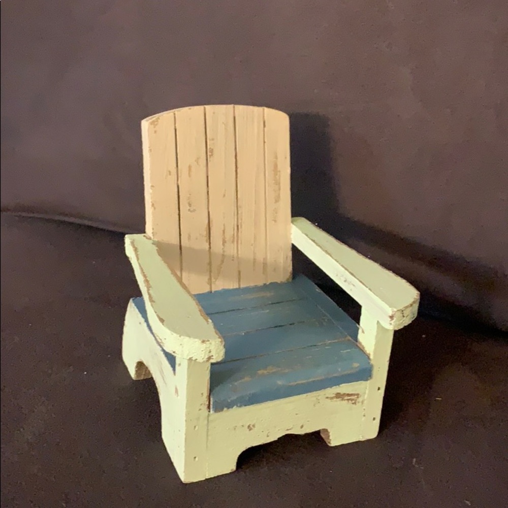 Decorative beach chair